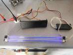 Kit 2 neon UV sur prise molex avec interrupteur, Comme neuf, Enlèvement ou Envoi, Informatique