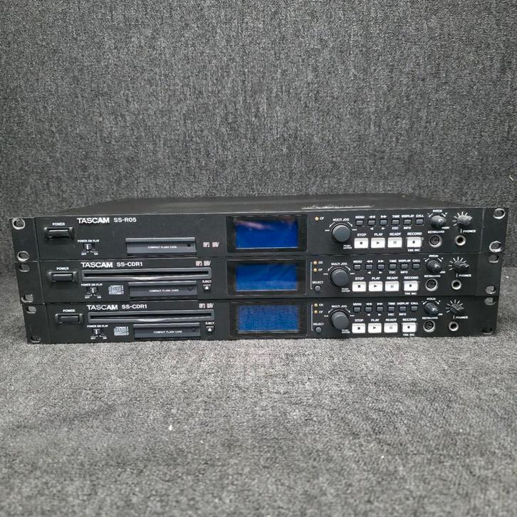 Enregistreurs TASCAM SS-CDR1 et SS-R05, TV, Hi-fi & Vidéo, Enceintes, Enlèvement ou Envoi