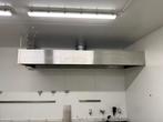 Inox Dampkap met verlichting.    350cm x 140cm x 40 cm, Zakelijke goederen, Ophalen