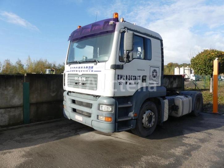 Oplegger trekker MAN TGA18-430, Auto's, Vrachtwagens, Bedrijf, Te koop, MAN, Overige brandstoffen, BTW verrekenbaar