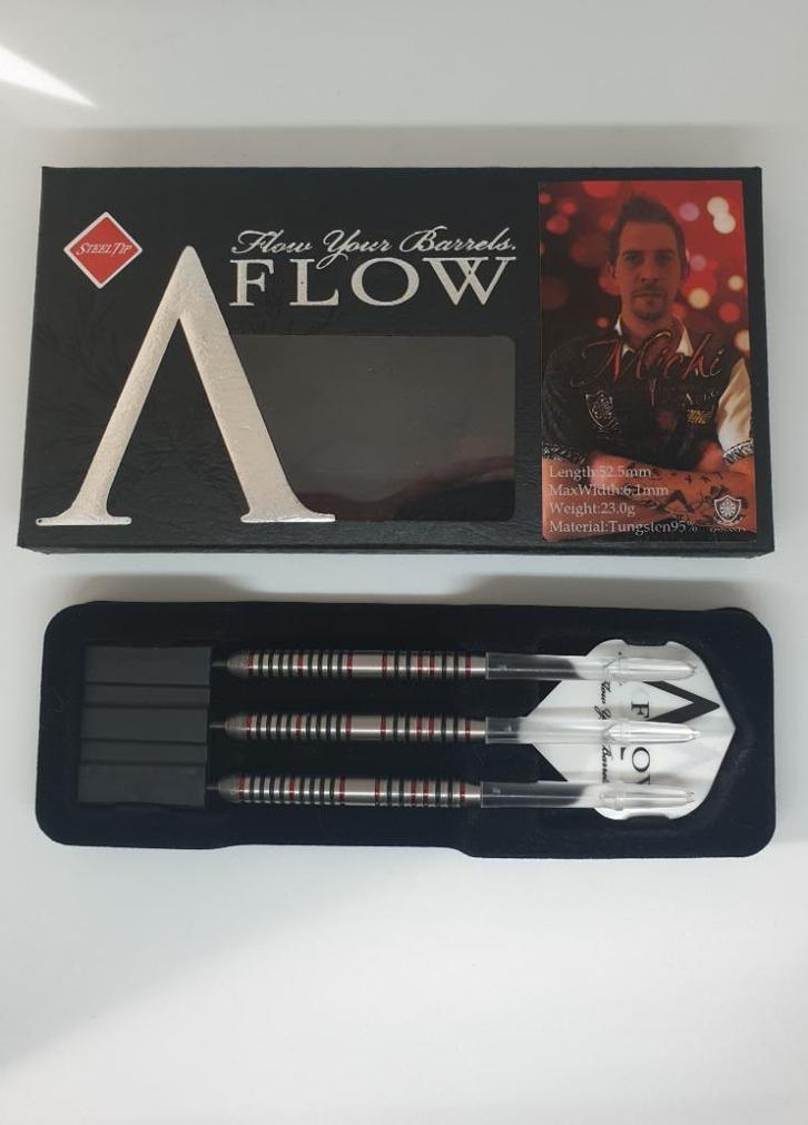 Darts pijlen Dynasty A-Flow Michael Unterbuchner Michi 23 gr, Sport en Fitness, Darts, Gebruikt, Pijlen, Ophalen of Verzenden