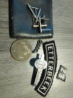 Pince a cravate argentée ancienne police medaille, Enlèvement ou Envoi