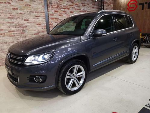 Volkswagen Tiguan 2.0 TDi R-LINE. FULL OPTION. DSG. 4MOTION, Auto's, Volkswagen, Bedrijf, Te koop, Tiguan, 4x4, ABS, Airbags, Bluetooth