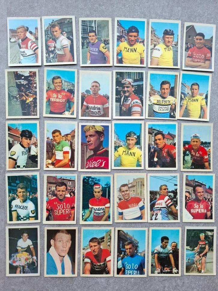 Wielrenners 1966 - Maple leaf, Verzamelen, Sportartikelen en Voetbal, Zo goed als nieuw, Spelerskaart, Ophalen of Verzenden