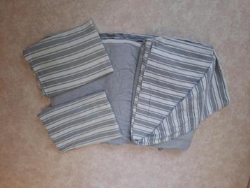 flanellen dekbedovertrek 2m x2m met 2 kussenslopen beschikbaar voor biedingen