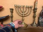 Ancienne menorah Juive, Ophalen of Verzenden