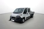 Peugeot Boxer 2.0 BlueHDi L3 Dble CAB. 7PL PLATEAU RIDELLE C, Auto's, Bestelwagens en Lichte vracht, 4 deurs, Stof, Gebruikt, 4 cilinders