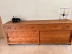 Teakhouten buffetkast / dressoir, Ophalen, Gebruikt, Teakhout, 200 cm of meer