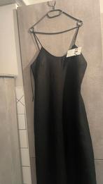 ROBE neuve élégante ZARA longue lin noire XL, Enlèvement ou Envoi, Neuf, Noir