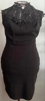 Shein S Leuk strak jurkje met kantlook detail, Kleding | Dames, Jurken, Zwart, Nieuw, Ophalen of Verzenden, Maat 36 (S)