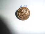 Knop militair uniform dia. 18mm, anker, Verzamelen, Ophalen of Verzenden