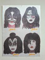 Sticker Kiss muziek Joepie, Verzamelen, Ophalen of Verzenden, Zo goed als nieuw, Overige typen