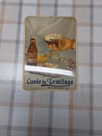 Reclamebord Cuvee de l'ermitage brouwerij Union Jumet, Enlèvement ou Envoi, Panneau publicitaire