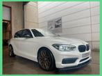 Bmw 116i Sport  *Gps/Leder/Led *, 116 g/km, Wit, Leder, Bedrijf