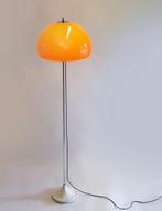 Vintage verstelbare vloerlamp mushroom dutch design 70s, Huis en Inrichting, Ophalen, Gebruikt, Vintage retro space age design dutch retro