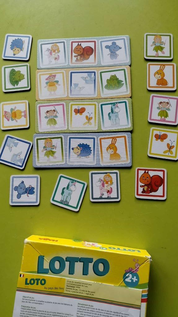 haba Lotto Feeënland, Kinderen en Baby's, Speelgoed | Educatief en Creatief, Zo goed als nieuw, Puzzelen, Taal en Lezen, Ontdekken