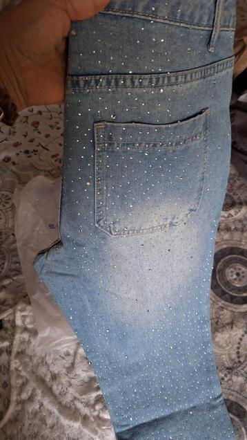 Glitter jeans beschikbaar voor biedingen