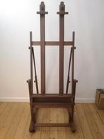Grote mobiele kantelbare massief houten ezel, Antiek en Kunst, Ophalen of Verzenden