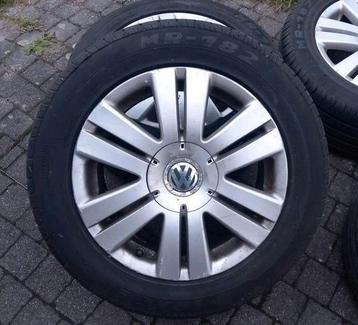 Velgen alu zomerbanden VW Passat Eos 16inch 5x112 6-7mm  beschikbaar voor biedingen