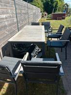 Tuintafel met 6 stoelen Life, Tuin en Terras, Ophalen, Zo goed als nieuw, Aluminium