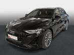 Audi e-tron E-Tron 95 kWh 55 Quattro S line, Auto's, Audi, Automaat, Lederen bekleding, Overige modellen, Zwart