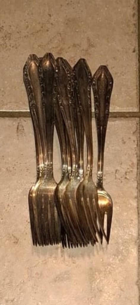 Aankoop verzilver bestek 90 en 100, Antiek en Kunst, Antiek | Zilver en Goud, Goud, Zilver, Ophalen of Verzenden