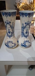 2 vases de Delft, Antiquités & Art, Enlèvement ou Envoi