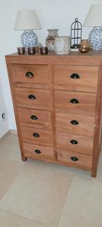 Kastje teak ethnicraft, Huis en Inrichting, Ophalen