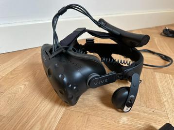 HTC Vive VR headset + base stations + wireless adapter