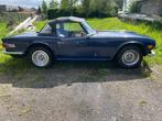 triumph tr6, Auto's, 2500 cc, TR6, Cabriolet, Blauw