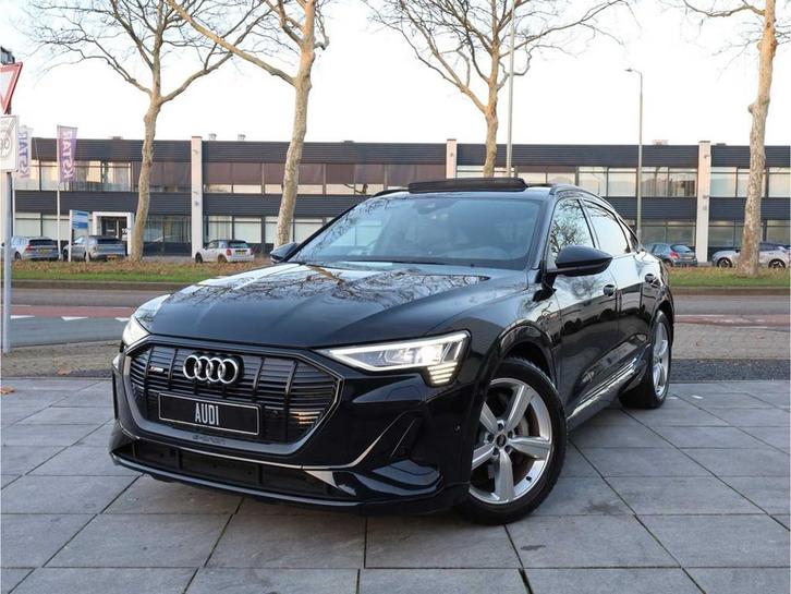 Audi e-tron Sportback 55 quattro 95 kWh S-Line 2X 300KW Auto, Auto's, Audi, Bedrijf, e-tron, Overige brandstoffen, SUV of Terreinwagen