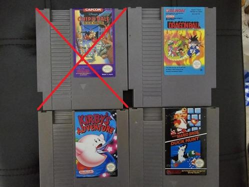Jeux Nintendo Nes, Games en Spelcomputers, Games | Nintendo NES, Gebruikt, Avontuur en Actie, 2 spelers, Vanaf 3 jaar, Ophalen of Verzenden