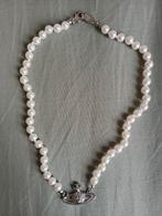 collier vivienne westood triple perle noir, Bijoux, Sacs & Beauté, Enlèvement ou Envoi, Comme neuf, Argent, Argent