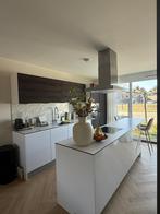 WAANZINNIG KEUKEN MET KOOKEILAND POLAR WIT HOOGGLANS, Huis en Inrichting, Keuken | Complete keukens, Ophalen, Wit, Dubbelwandige keuken