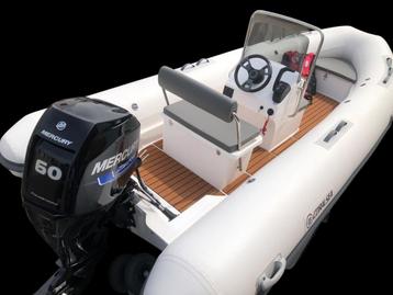NIEUWE Coralsea (ZODIAC) de Luxe RIB met Mercury 60pk motor beschikbaar voor biedingen
