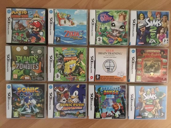 Nintendo DS games, Consoles de jeu & Jeux vidéo, Jeux | Nintendo DS, Comme neuf, Enlèvement ou Envoi
