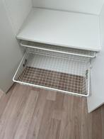2 witte metalen kluisjes IKEA platsa, Huis en Inrichting, Kasten | Schoenenkasten
