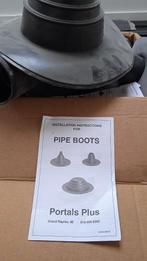 Nieuwe pijpbeveiligingen, Doe-het-zelf en Bouw, Dakpannen en Dakbedekking, Ophalen, Overige materialen, Zwart, Overige typen