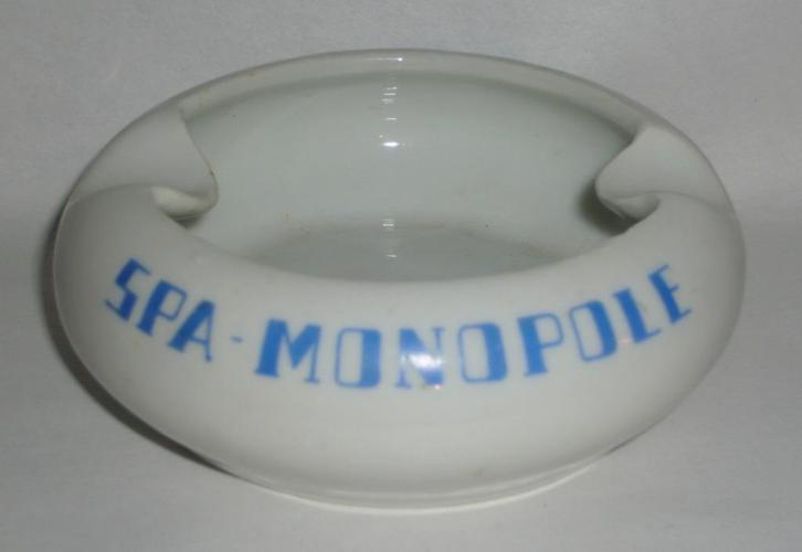 PÊTRE BAUDOUR ASBAK SPA MONOPOLE CA 1930, Antiek en Kunst, Antiek | Porselein, Ophalen of Verzenden