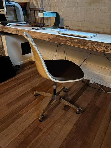 Charles and Ray Eames, bureaustoel jaren 50, Huis en Inrichting, Ophalen, Gebruikt, Bruin, Bureaustoel