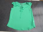 bloesje, blouse groen nieuw B36 F38 korte mouw, Ophalen of Verzenden, Nieuw, Maat 36 (S), Groen