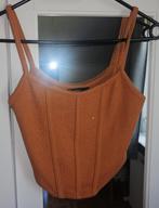 Bruin croptopje Bershka S, Ophalen of Verzenden, Bruin
