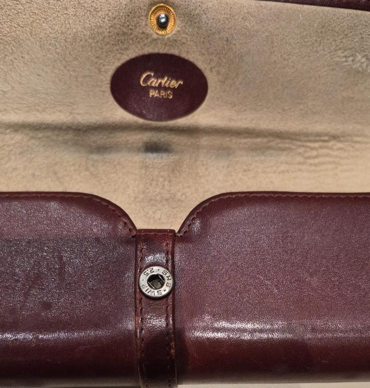 Vintage Cartier verguld bril montuur 62 14 140 met doos, Handtassen en Accessoires, Zonnebrillen en Brillen | Heren, Zo goed als nieuw