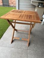 Teak tafeltje Nieuw, Tuin en Terras, Tuintafels, Ophalen, Zo goed als nieuw