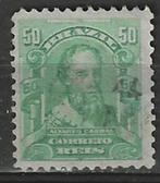 Brazilie 1906/1915 - Yvert 130a - Benjamin de Magalhaes (ST), Timbres & Monnaies, Timbres | Amérique, Affranchi, Envoi