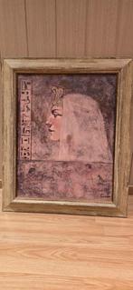 Schilderij op rijstbladeren geschilderd., Enlèvement