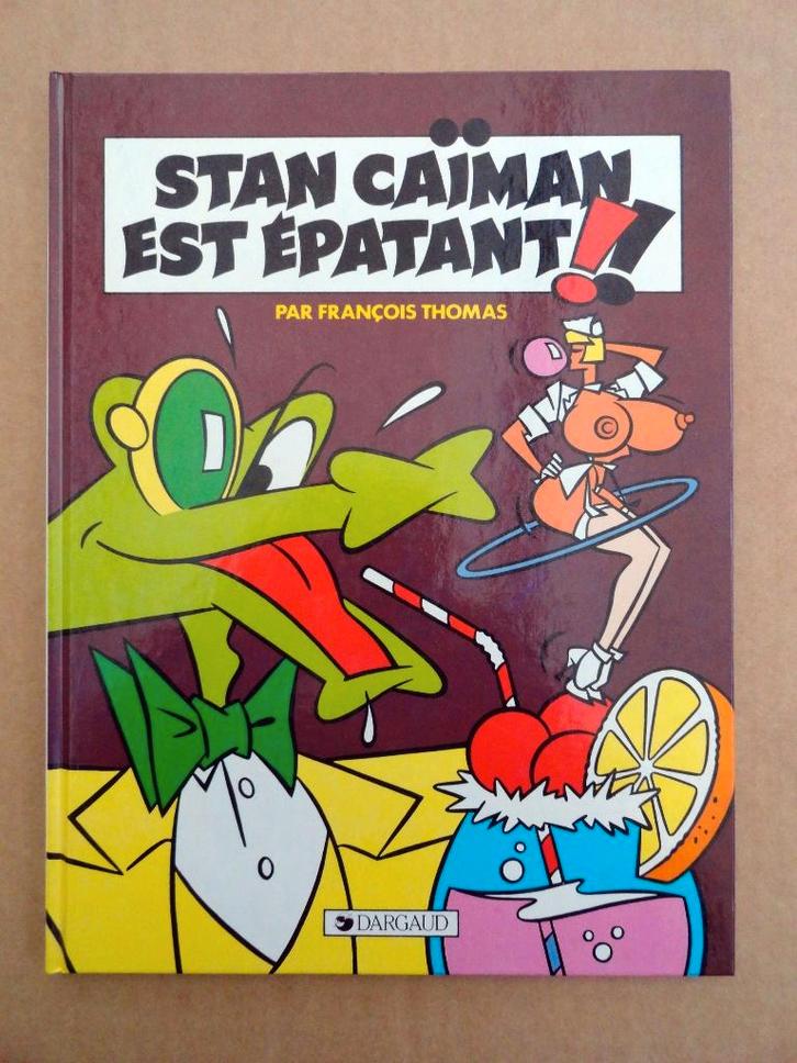 Stan Caïman T2 - Stan Caïman est épatant - Thomas - EO1987, Livres, BD, Envoi