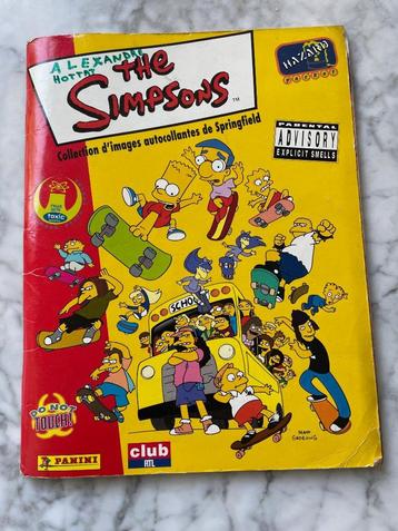 Panini The Simpsons-album uit 1999 beschikbaar voor biedingen