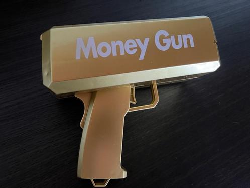 Money Gun - Goud, Hobby & Loisirs créatifs, Articles de fête, Neuf, Article de fête, Enlèvement ou Envoi