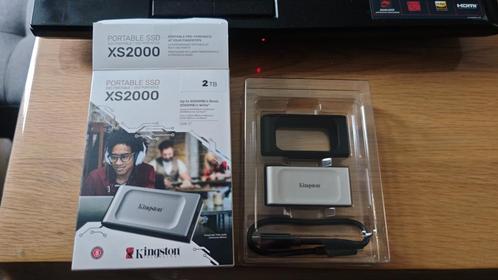 Nieuw!! Kingston XS2000 2TB portable Ssd, Computers en Software, Harde schijven, Nieuw, Extern, SSD, USB, Ophalen